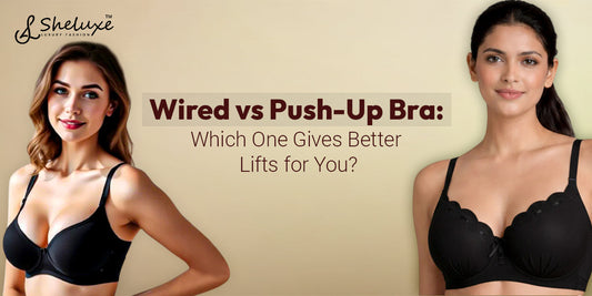 wired vs push up bra