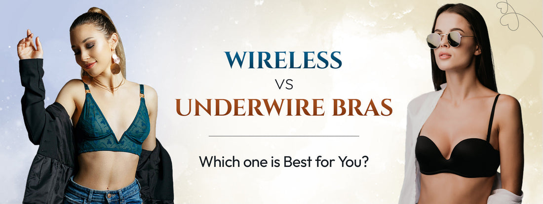 wireless vs underwire bras
