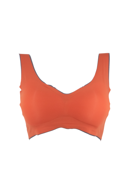 Seamless Wire Free Push Up Bra