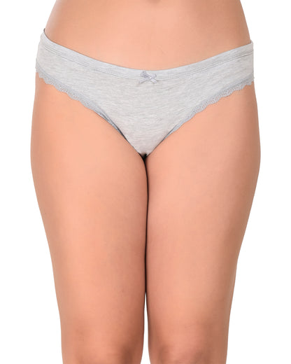 Pack of 2 Women’s Premium Cotton Bikini Panties Offering Soft All-Day Comfort