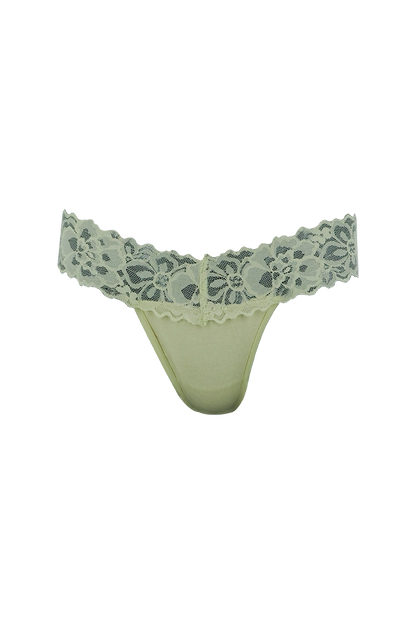 Women Breathable Lace G-String Panty