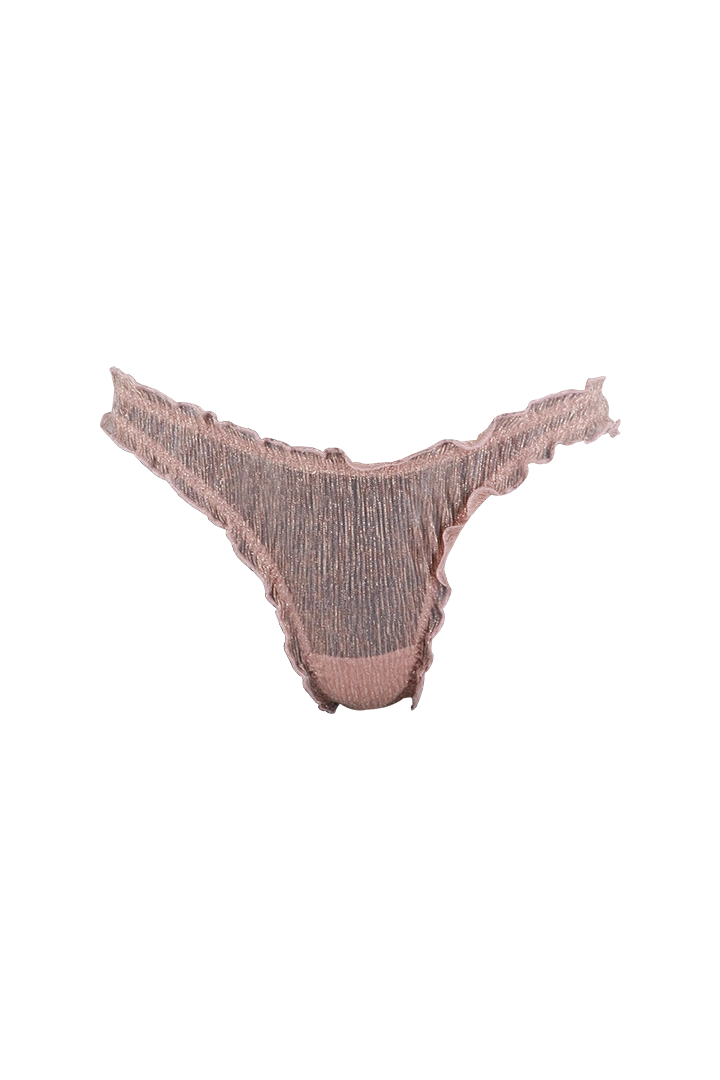 Women Net High Rise Thong Panty