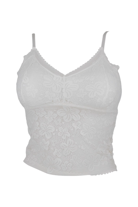 Women Full Coverage Lace Shapewear Cami Top