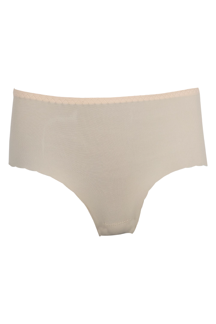 Women Ice Silk High Waist Brief