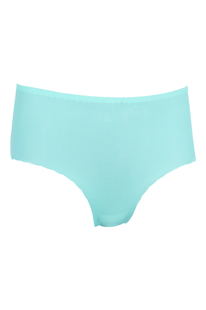 Women Ice Silk High Waist Brief