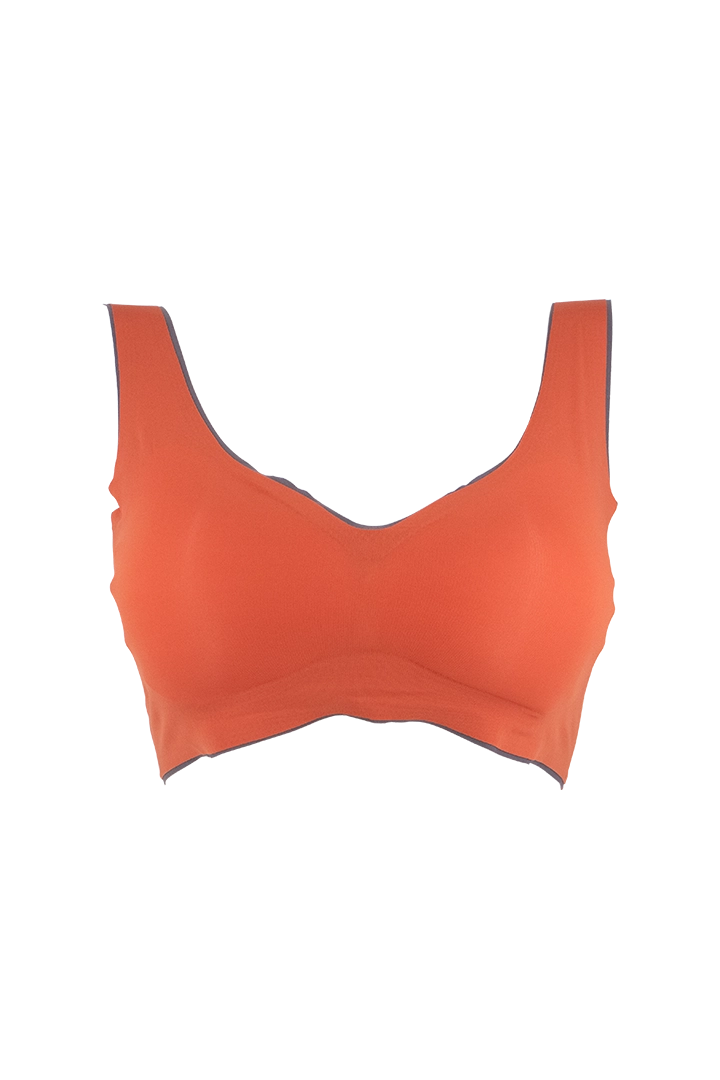 Seamless Wire Free Push Up Bra