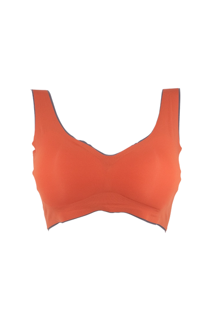 Seamless Wire Free Push Up Bra