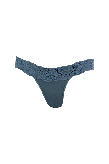 Dark Blue Ladies G-String Underwear