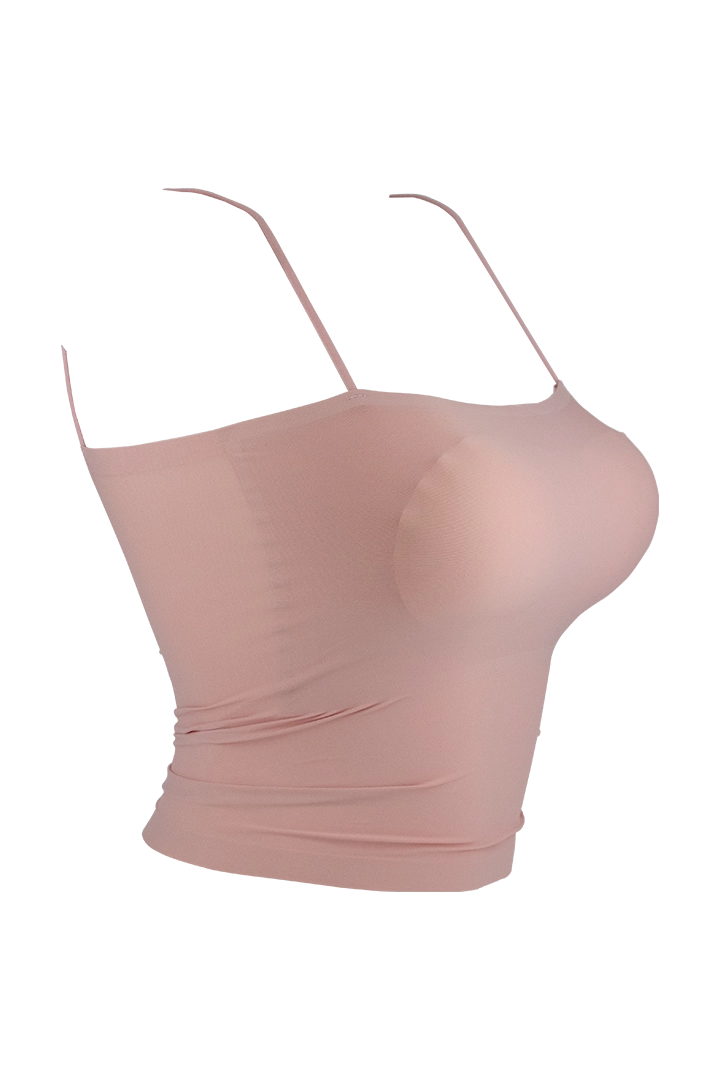 Lightly Padded Short Slip Camisole Top