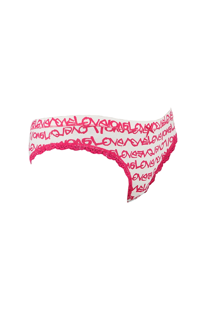 Women Printed Cotton Low Rise Panty