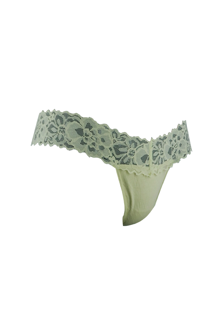 Women Breathable Lace G-String Panty