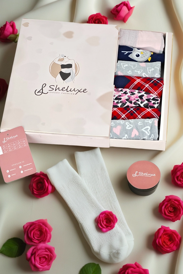 Pack of 7 Women’s High Waist Full Coverage Panties | Super Soft Breathable Polyester