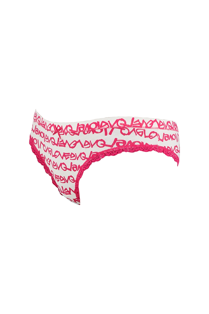 Women Printed Cotton Low Rise Panty