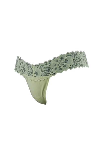 Women Breathable Lace G-String Panty