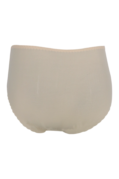 Women Ice Silk High Waist Brief