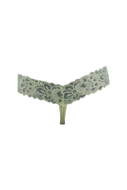 Women Breathable Lace G-String Panty