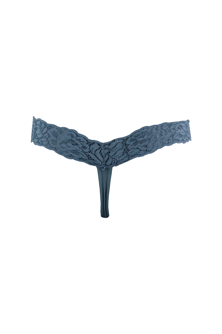 Dark Blue Ladies G-String Underwear