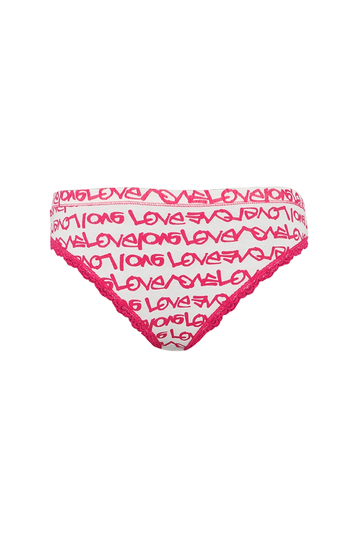 Women Printed Cotton Low Rise Panty