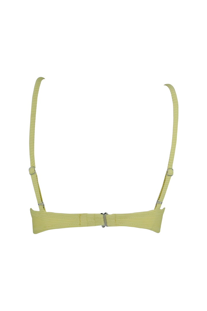 Women Wired Yellow Half Coverage Bra