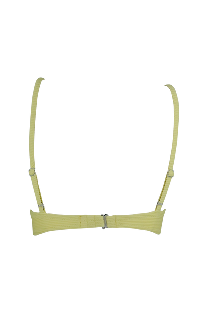 Women Wired Yellow Half Coverage Bra