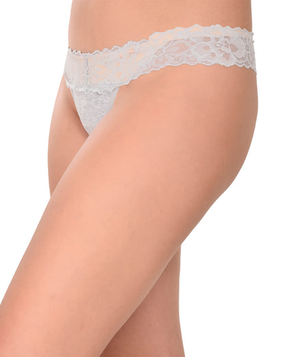 Low Waist Polyester Thong Panty