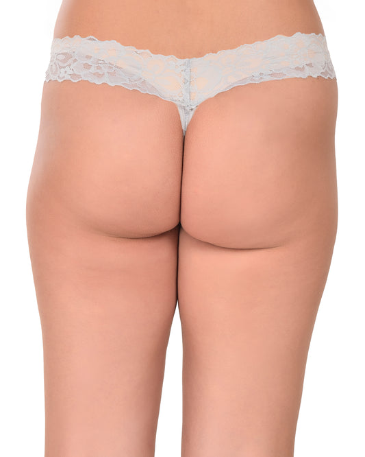 Low Waist Polyester Thong Panty