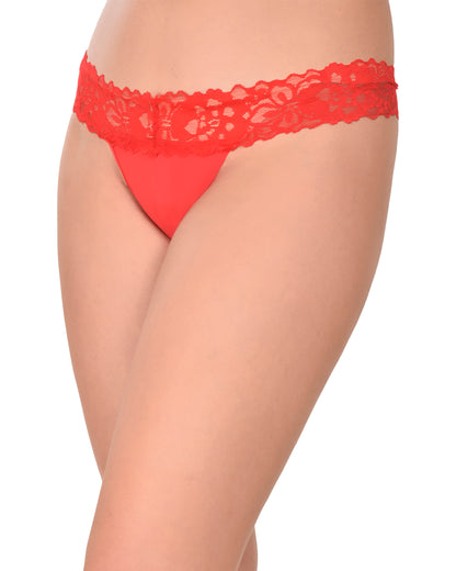 Women's Lace Thong Underwear