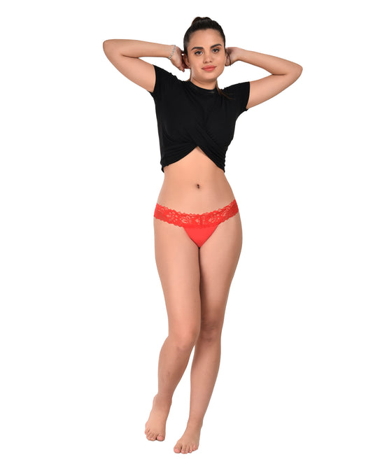 Women's Lace Thong Underwear