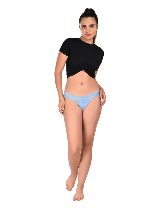 Ladies Low Rise Thong Panty