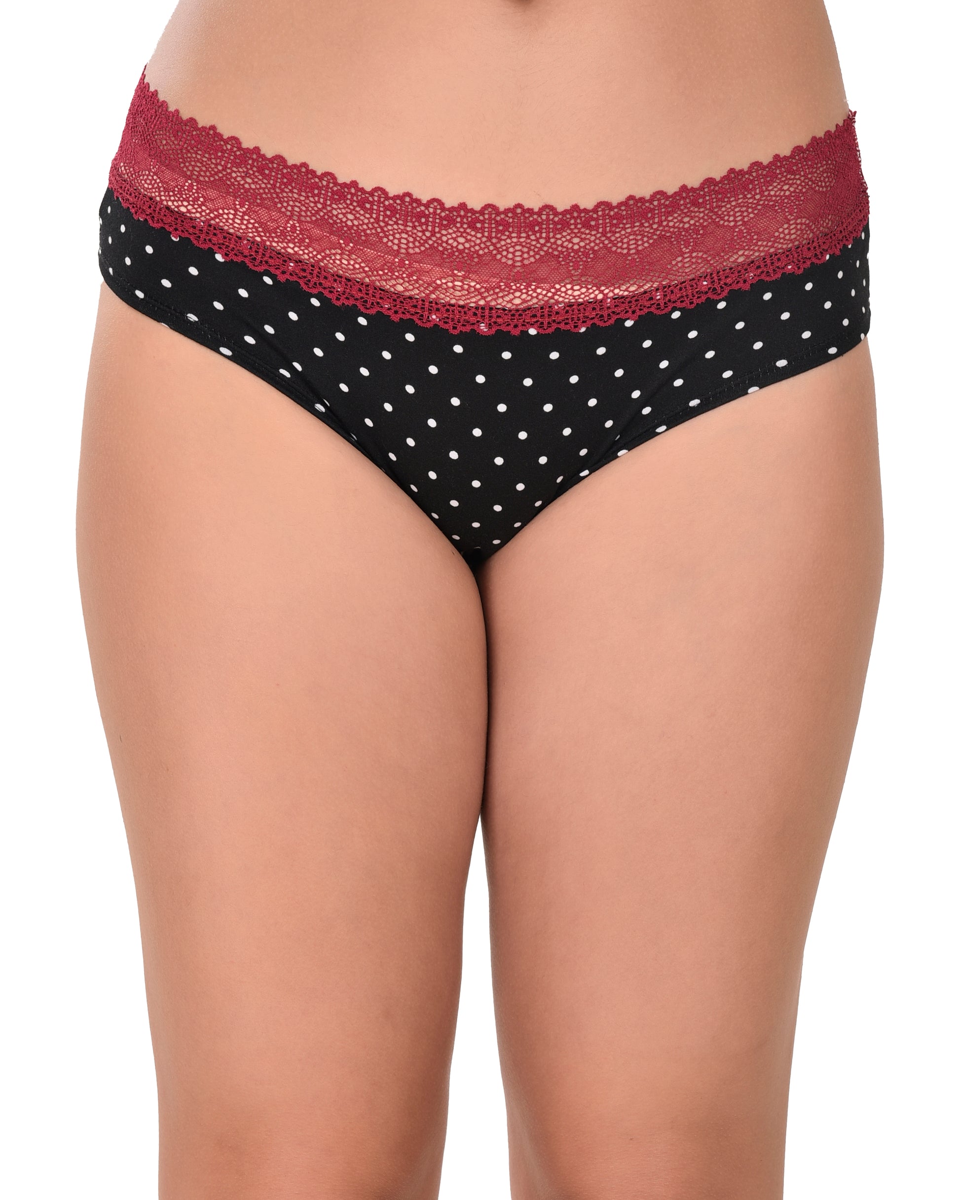 Pack of 7 Women’s High Waist Full Coverage Panties | Super Soft Breathable Polyester