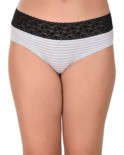 Pack of 7 Women’s High Waist Full Coverage Panties | Super Soft Breathable Polyester