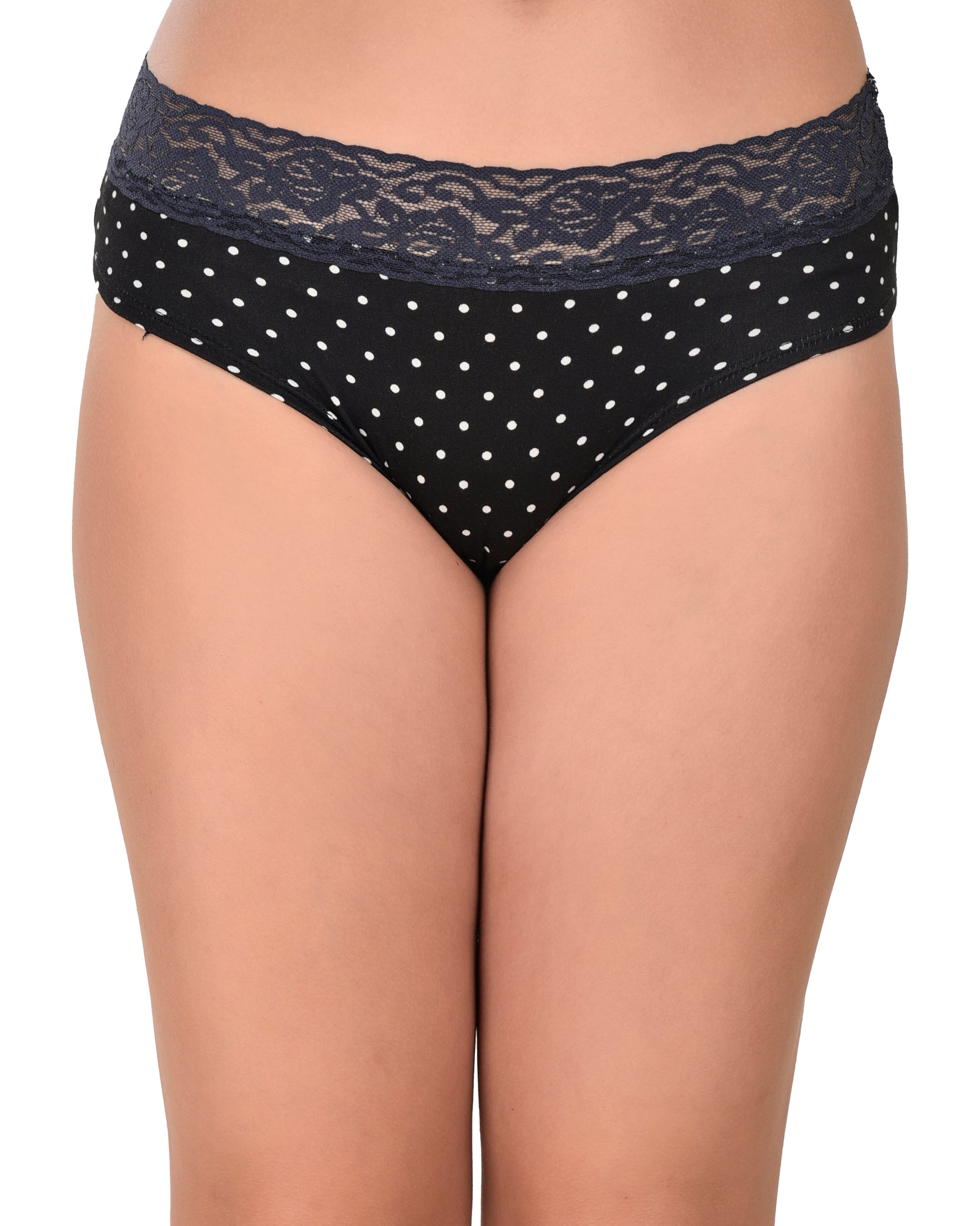 Pack of 7 Women’s High Waist Full Coverage Panties | Super Soft Breathable Polyester