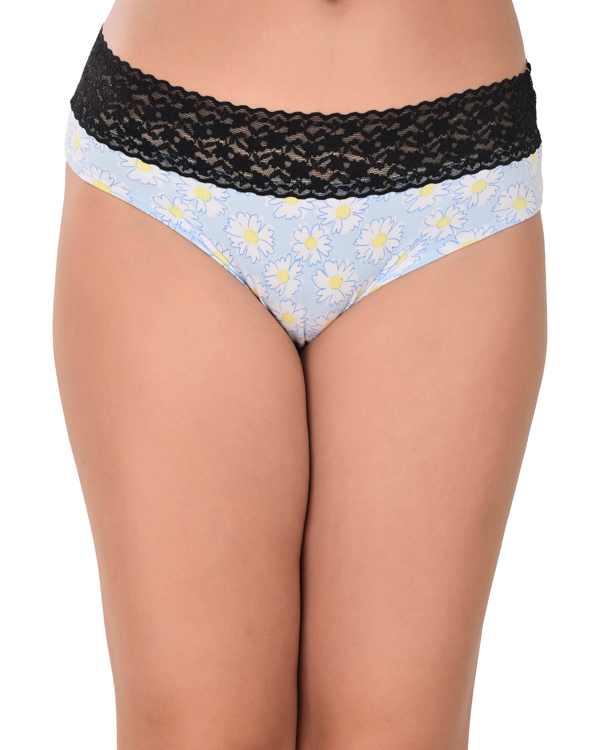 Pack of 7 Women’s High Waist Full Coverage Panties | Super Soft Breathable Polyester