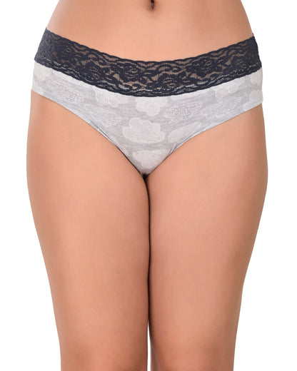 Pack of 7 Women’s High Waist Full Coverage Panties | Super Soft Breathable Polyester