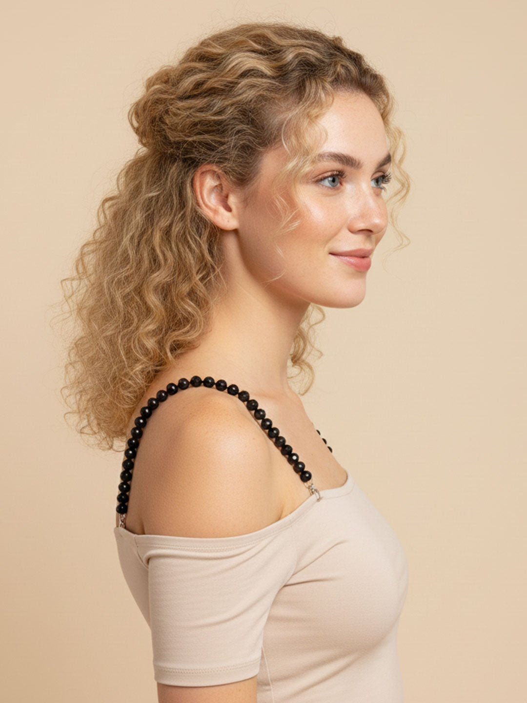 Pack of 3 Stylish Beaded Bra Straps for Women – Detachable & Adjustable