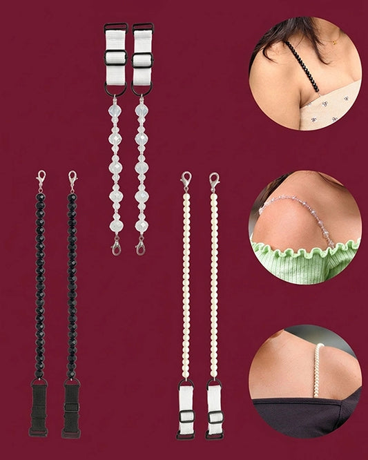 Pack of 3 Replacement Bra Straps for Women – Compatible with All Bra Types