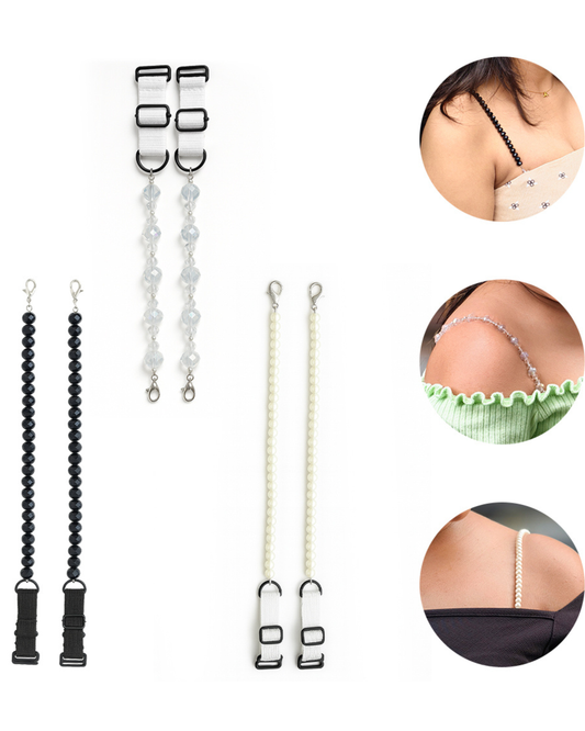 Pack of 3 Replacement Bra Straps for Women – Compatible with All Bra Types