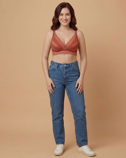 Women Lace Padded Bra (Pack Of 2)