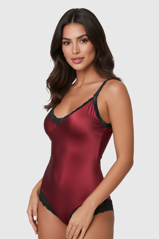 Plain polyester night gown set for women