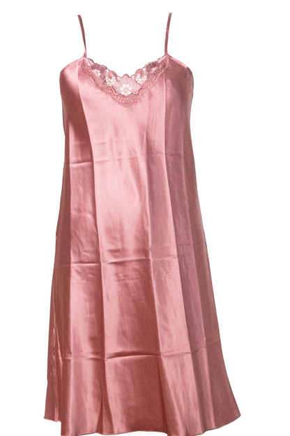 Women Satin 3 Pieces Nightgown Set