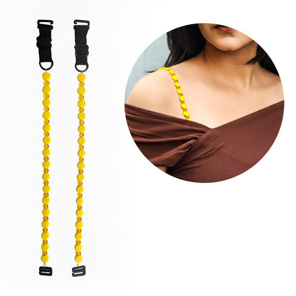 Pack of 3 Designer Bra Straps for Women | Stylish Replacement Straps